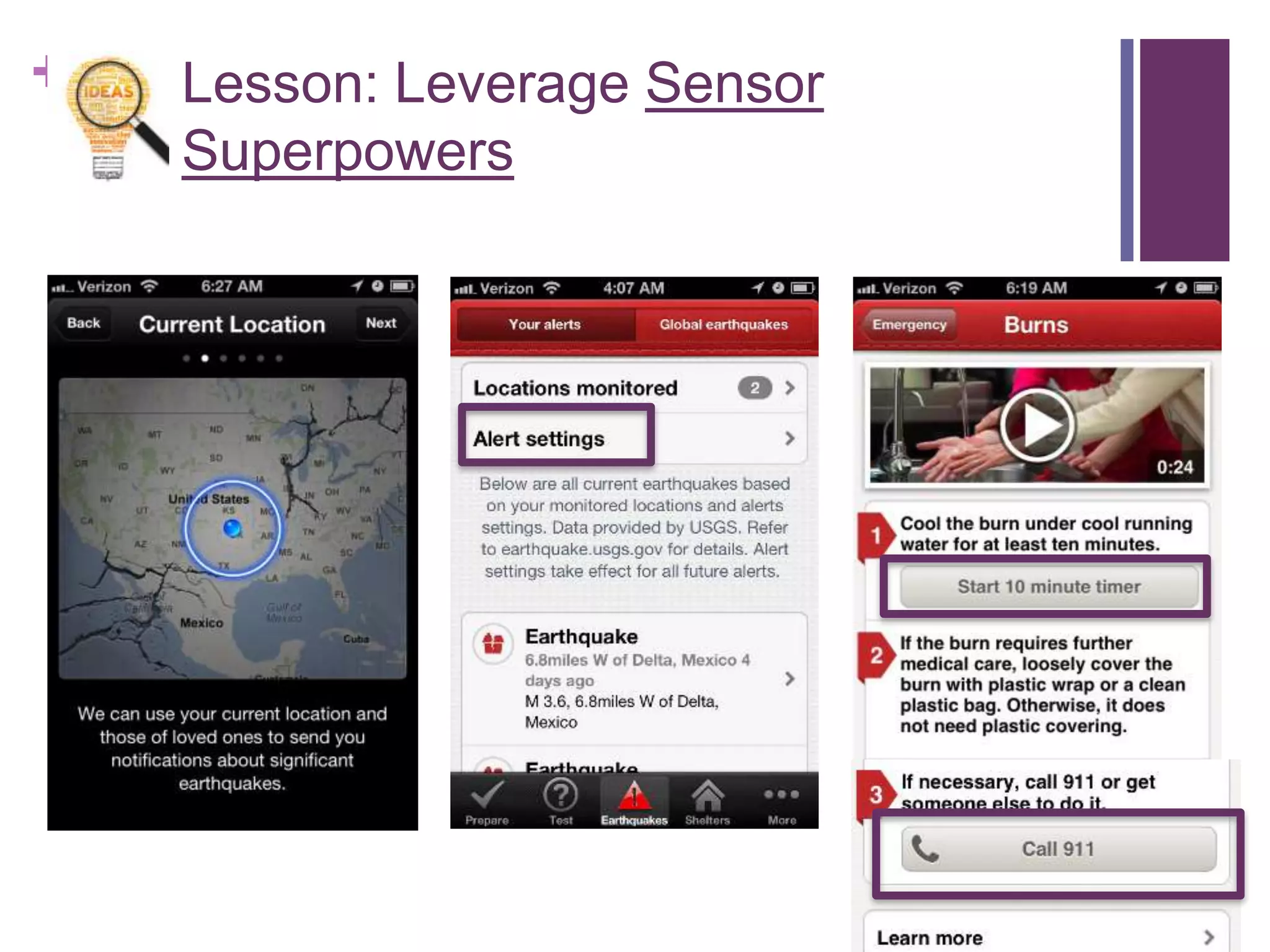 + Lesson: Leverage Sensor
Superpowers
 