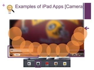+ Examples of iPad Apps [Camera]
 