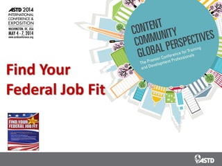 Find Your
Federal Job Fit
 