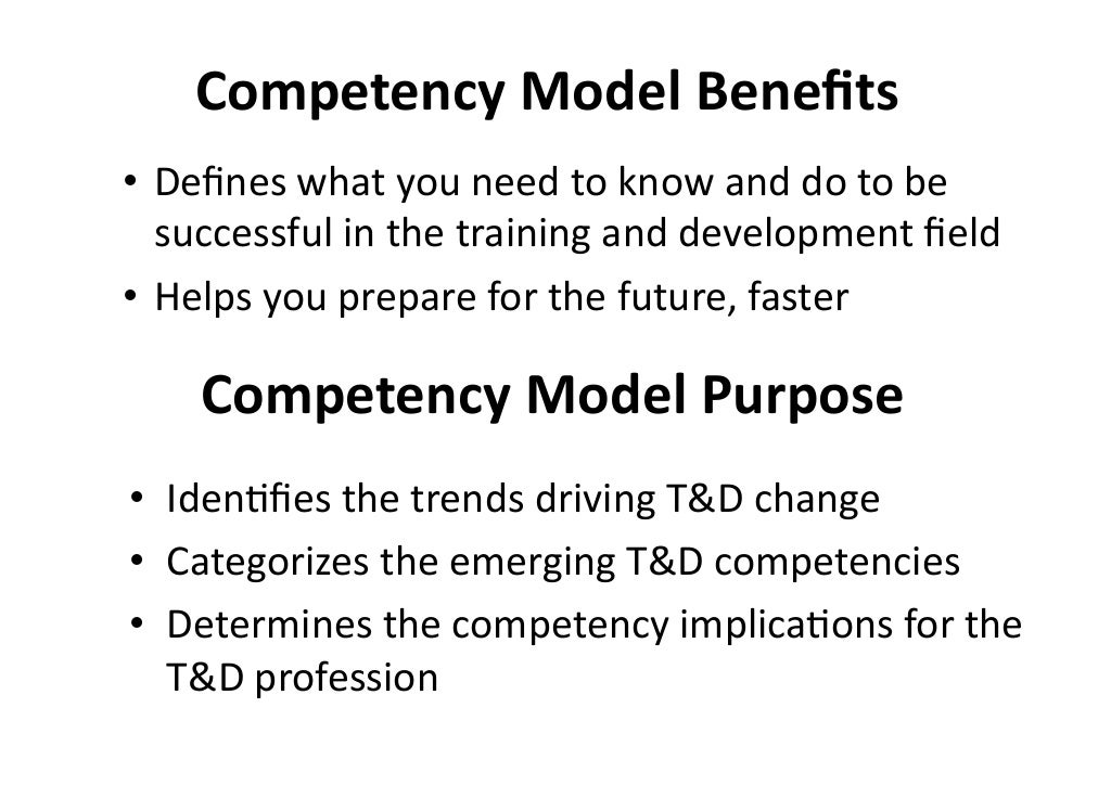 ASTD Competency Model 2013