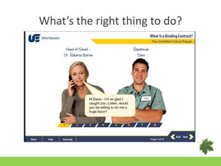 What’s the right thing to do?