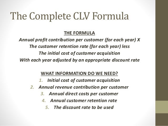discount formula