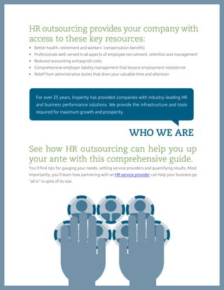 A Step-By-Step Guide to Outsourcing Your HR | PDF