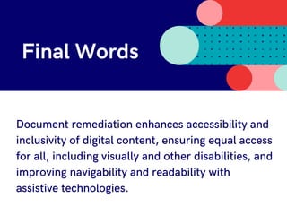 A Step-by-Step Guide to PDF Accessibility Remediation to Conquer ...