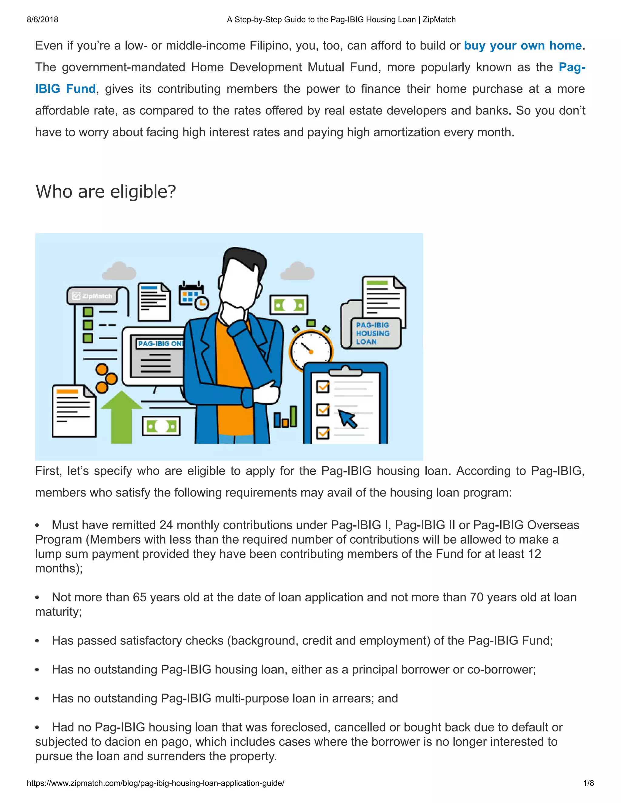 pag-ibig housing loan | PDF