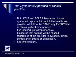 What OSCE candidates should learn?