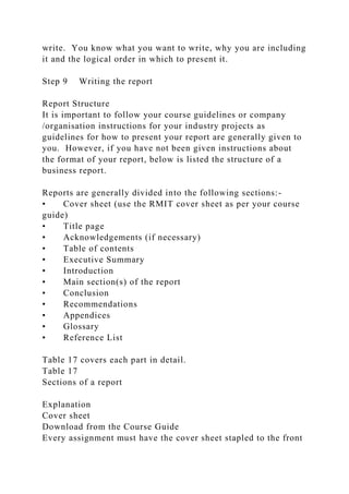Super Report Example A step by step guide to report writing Step 1 Choose your top.docx