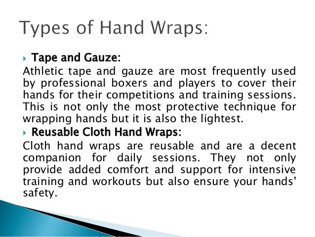 A Step by Step Guide to Wrapping Hands for Boxing | PPTX