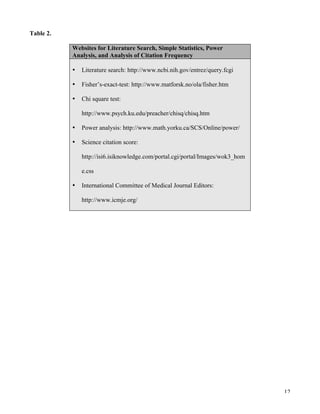 A step by step guide to writing a scientific manuscript | PDF