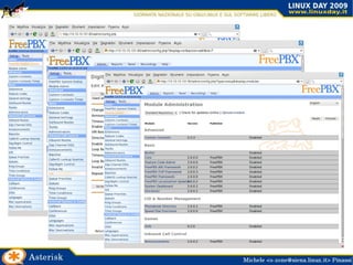 PBX ? Teoricamente per chiamare via Internet non c'è bisogno di intermediari (le cosiddette chiamate  Peer-to-Peer ). In realtà è piuttosto scomodo dover sempre sapere che IP ha l'altra persona percui è comodo avere dei  SERVIZI DI REGISTRAZIONE , o  CENTRALINO (PBX)  a cui posso dire qualcosa come: “ Hey, sono Alice ed il mio IP è 10.0.0.132 ” così quando Bob vorrà chiamare Alice può chiedere qualcosa come: “ Ciao, sono Bob ed il mio IP è 10.10.0.87 e vorrei chiamare Alice. ” ed il server potrà dire qualcosa come “ Si, te la chiamo ” oppure “ No, non c'è ! ”. 