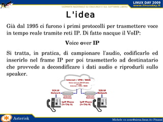 Alice invia su Internet pacchetti di dati destinati a Bob 