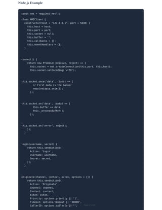 Asterisk Manager Interface (AMI): The Complete Developer Guide | PDF