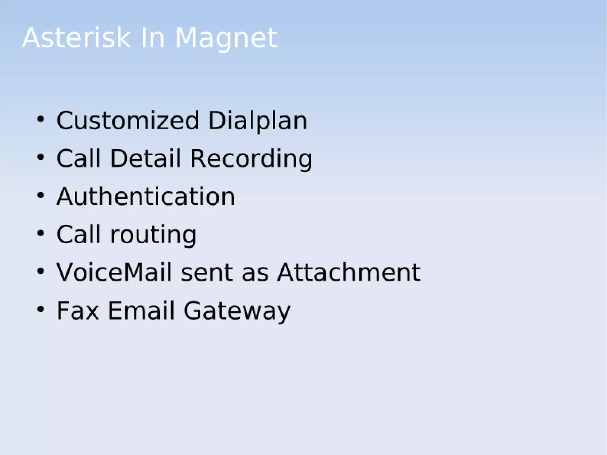 ASTERISK - Open Source PBS