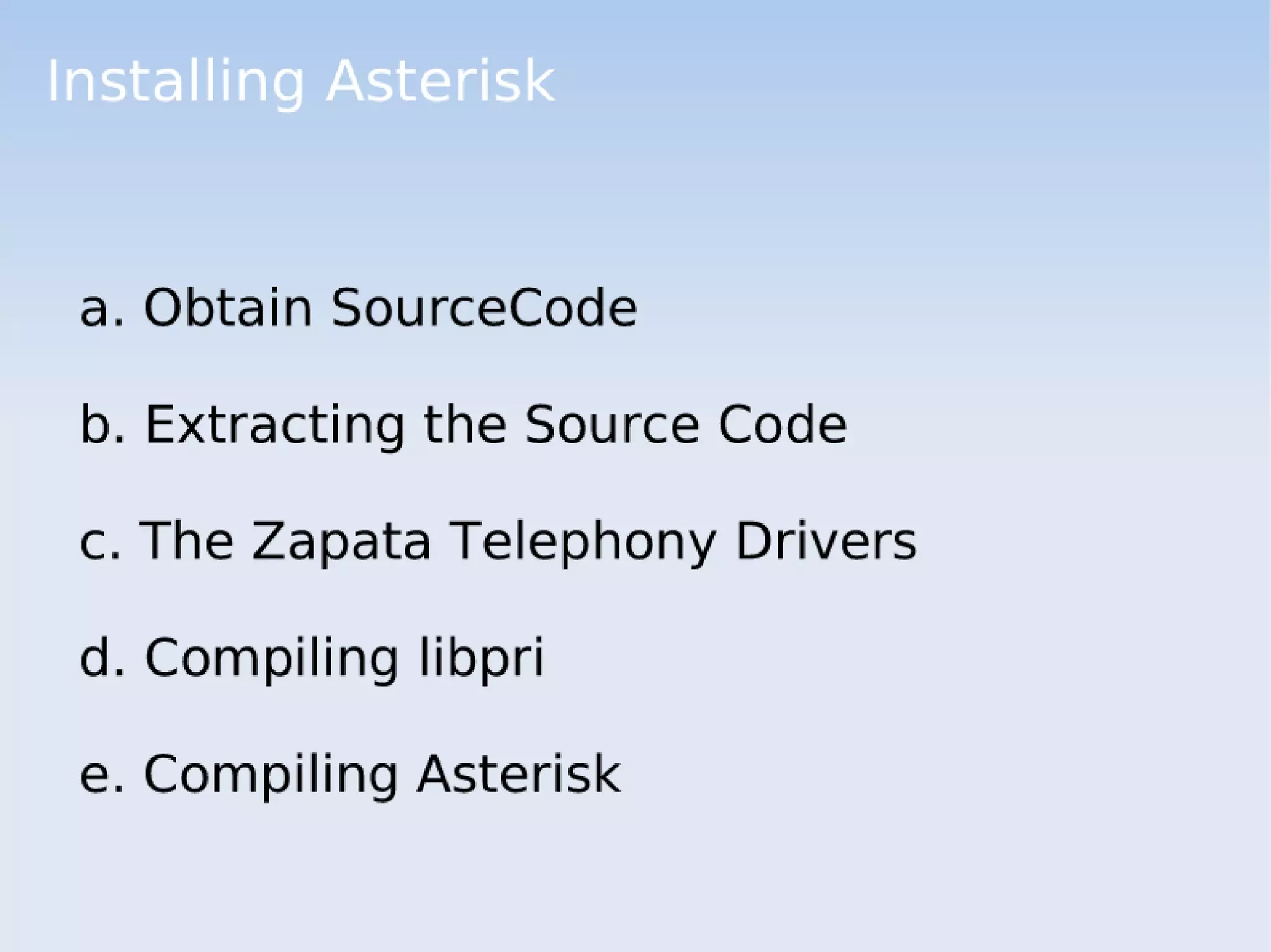 ASTERISK - Open Source PBS