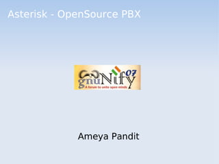 ASTERISK - Open Source PBS