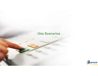 E-Learning
Use Scenarios
 