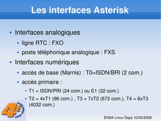 Asterisk Gestion Efficace de la Telephonie de l'Entreprise