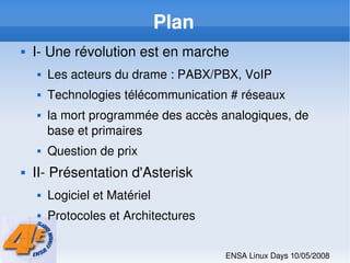 Asterisk Gestion Efficace de la Telephonie de l'Entreprise