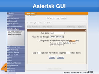 Asterisk Gestion Efficace de la Telephonie de l'Entreprise