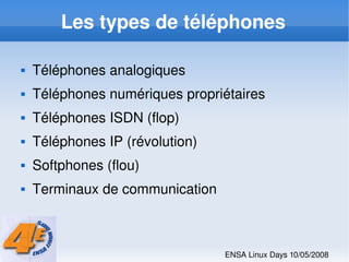 Asterisk Gestion Efficace de la Telephonie de l'Entreprise