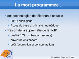 Asterisk Gestion Efficace de la Telephonie de l'Entreprise