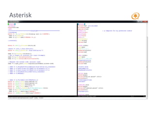 Asterisk: настраиваем цифровую АТС за одно занятие | PPT