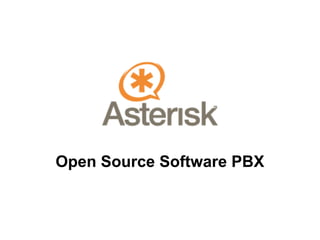 Open Source Software PBX

 