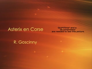 Asterix en Corse   R. Goscinny 