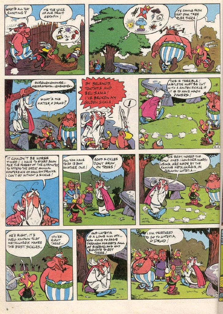 Asterix and the Golden Sickle