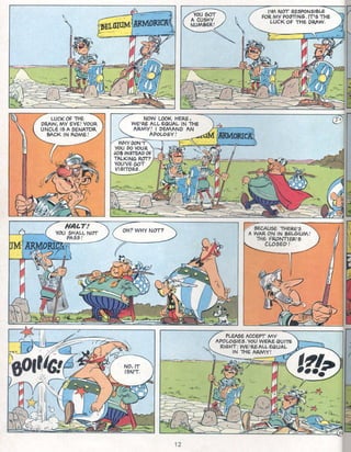 Asterix In Belgium