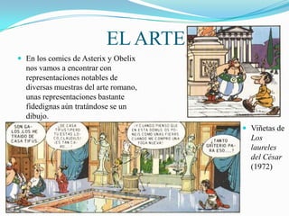 Asterix y obelix, asterix legionario y la residencia de los dioses