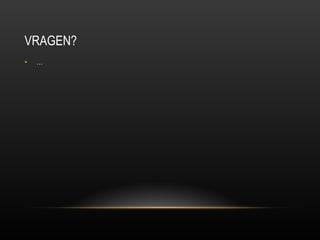 VRAGEN? … 