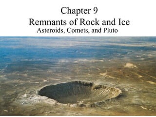 Chapter 9
Remnants of Rock and Ice
Asteroids, Comets, and Pluto
 