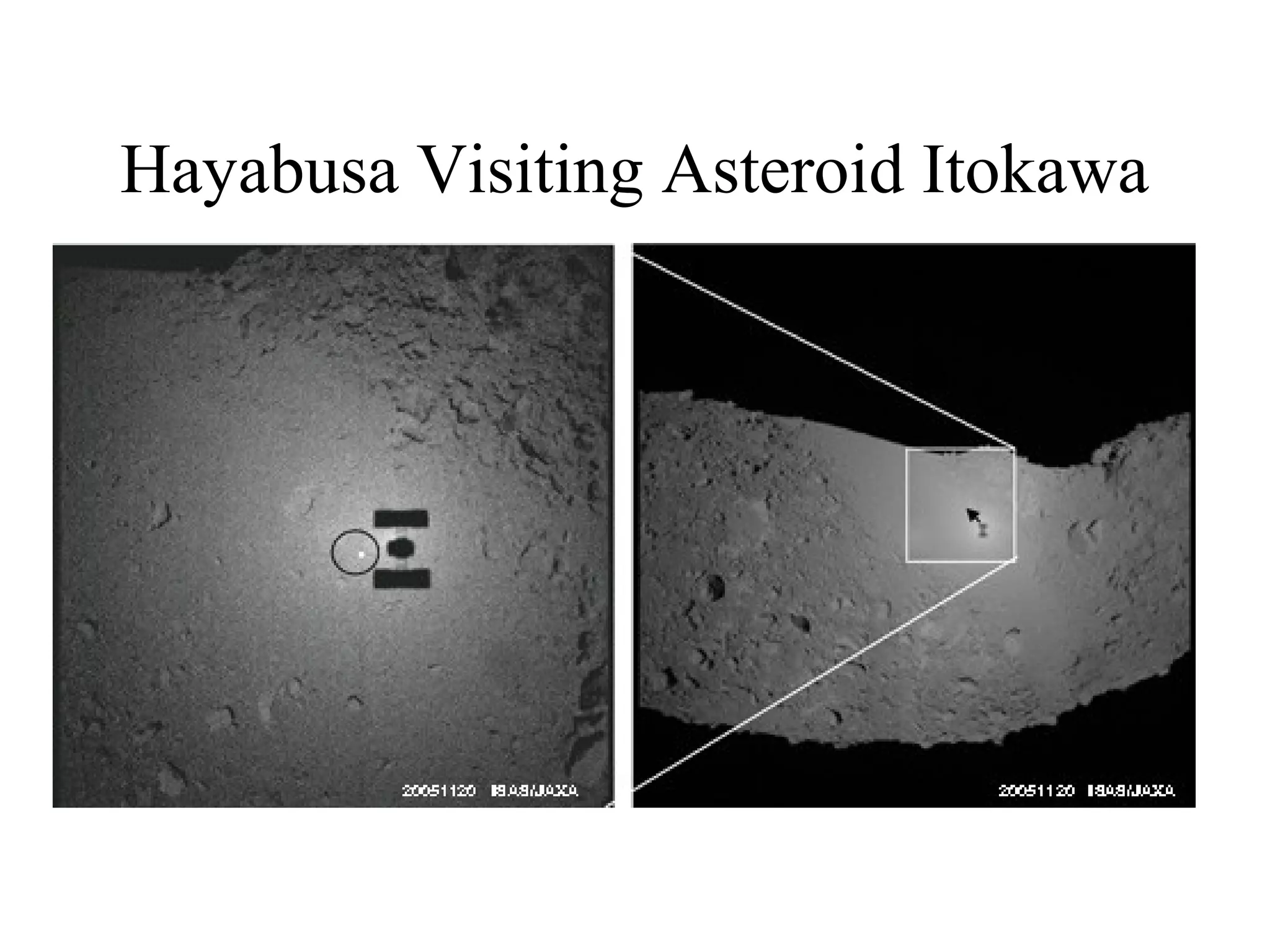 Hayabusa Visiting Asteroid Itokawa
 