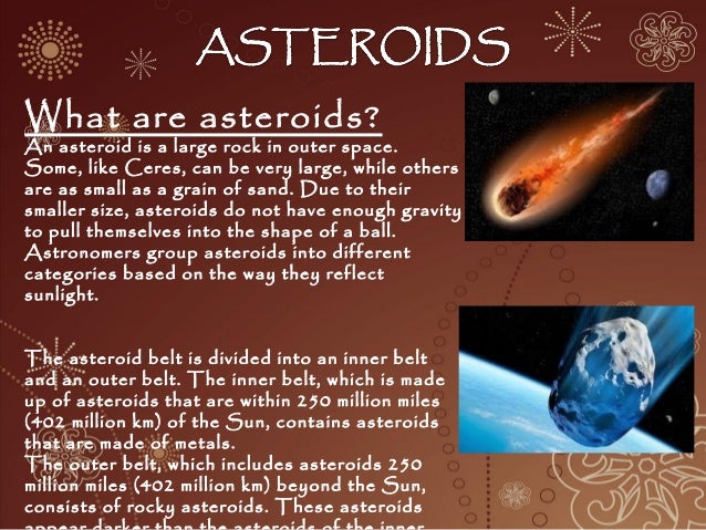 Asteroids,Comets and Meteorites