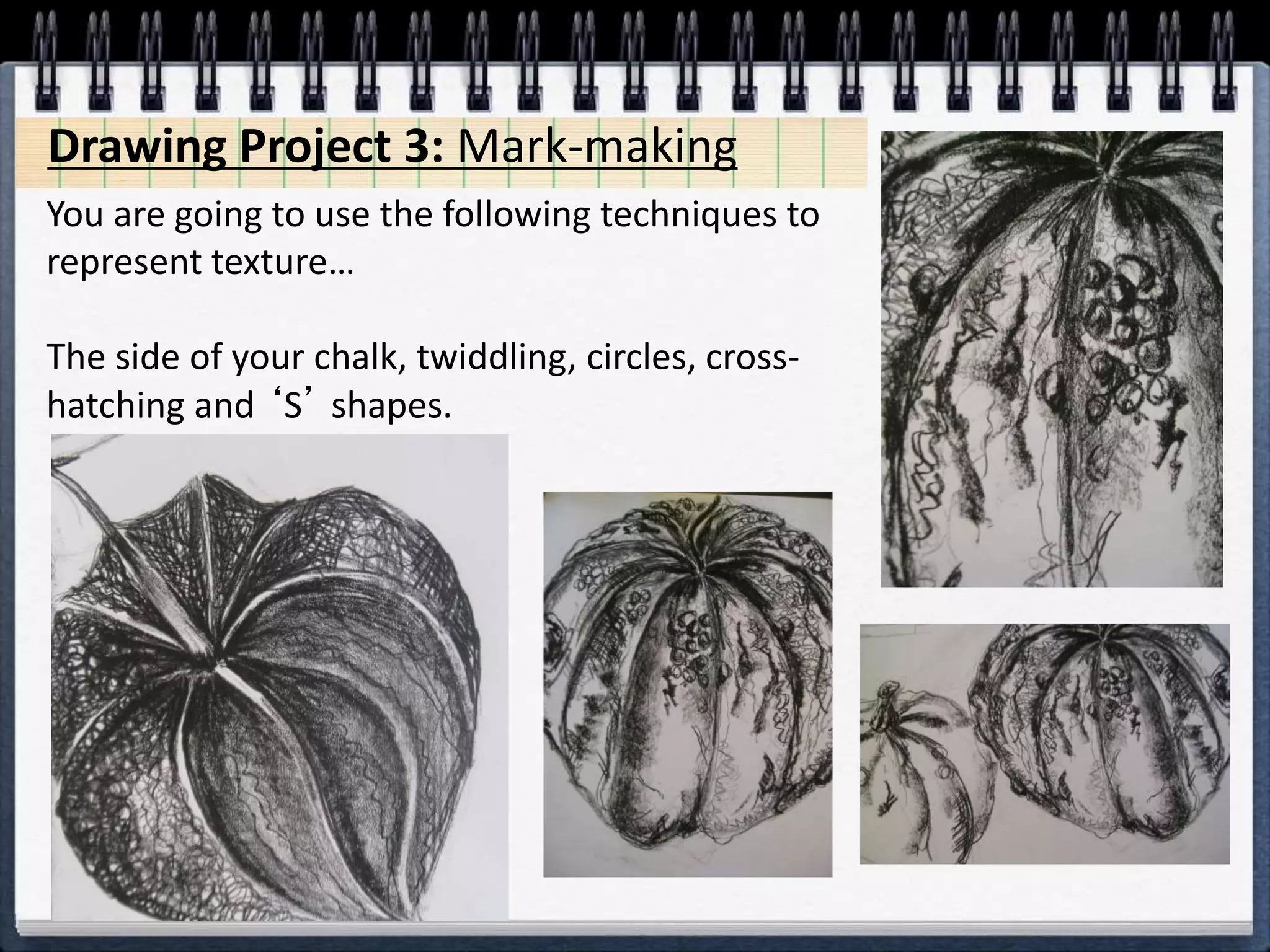 AS Texture and Mark-Making | PPT