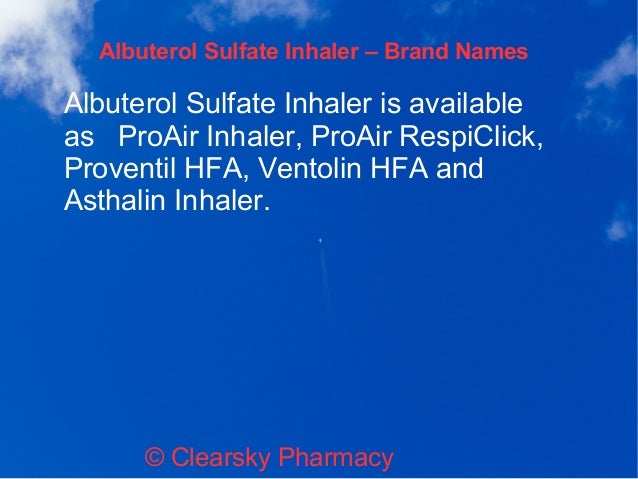 Albuterol Sulfate Nebulizer For Babies