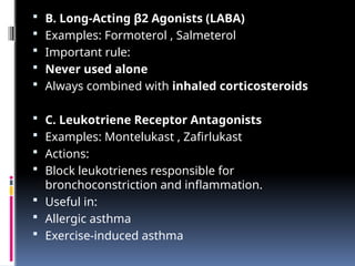 What Is Laba Example asthama and there complication and management | PPTX