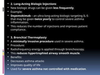 asthama and there complication and management | PPTX