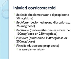 Asthma | PPT