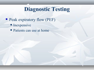 Pef Testing Asthma | PPT