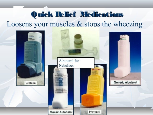 Quick Relief Asthma Med _ Rescue Medications Used to Treat Asthma ...