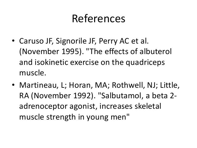 Albuterol Contraindications Heart Rate