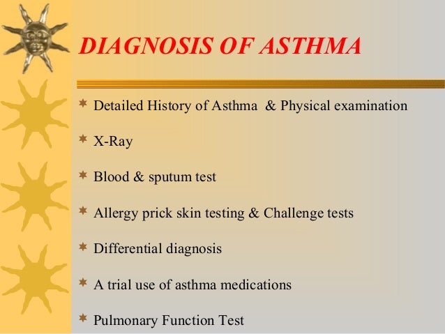 7 blood factor test a its and clinical Asthma management review
