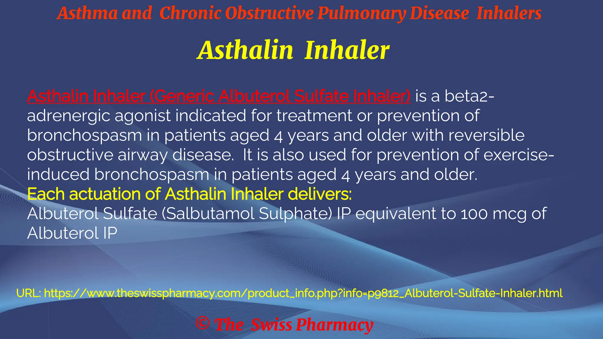 Asthma and Chronic Obstructive Pulmonary Disease Inhalers | PDF