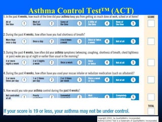 Asthma Control Test™ (ACT)
 