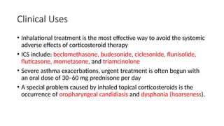 Comprehensive Pharmacology of Asthma and COPD Medications | PPTX