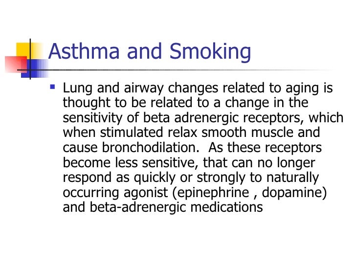 Asthma And Smoking