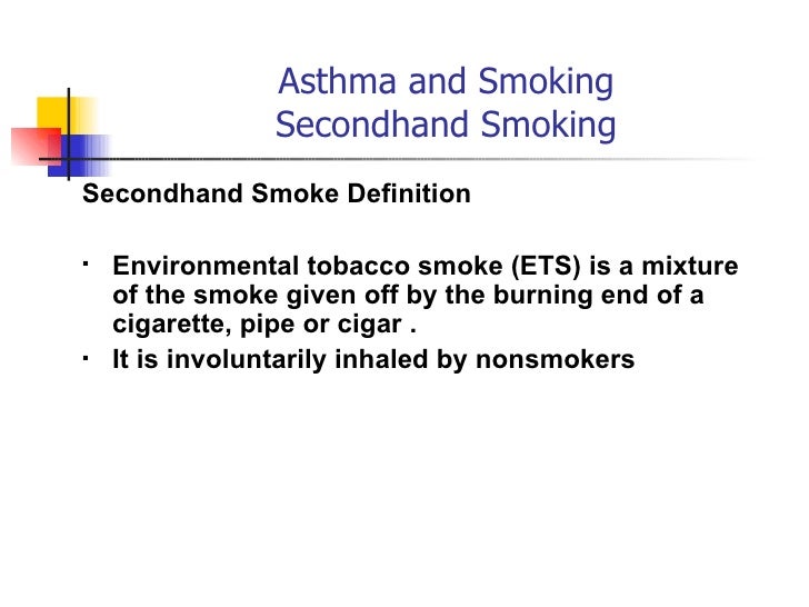 Asthma And Smoking