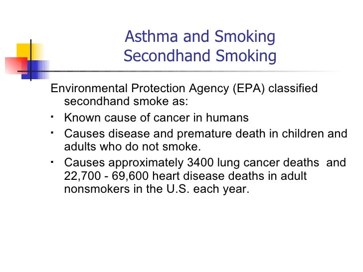 Asthma And Smoking